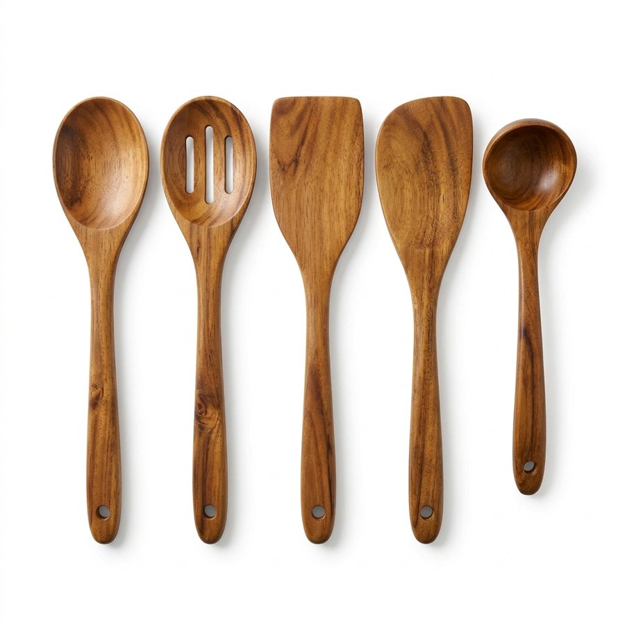 Kochlöffel-Set Holz