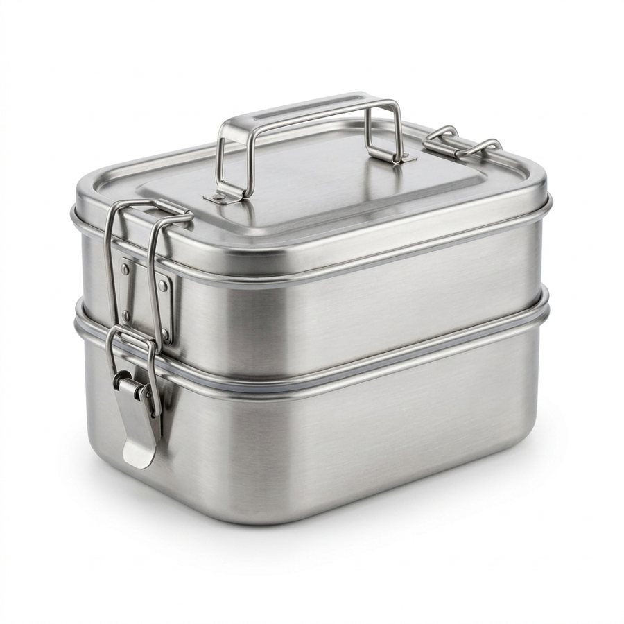 Lunchbox Edelstahl
