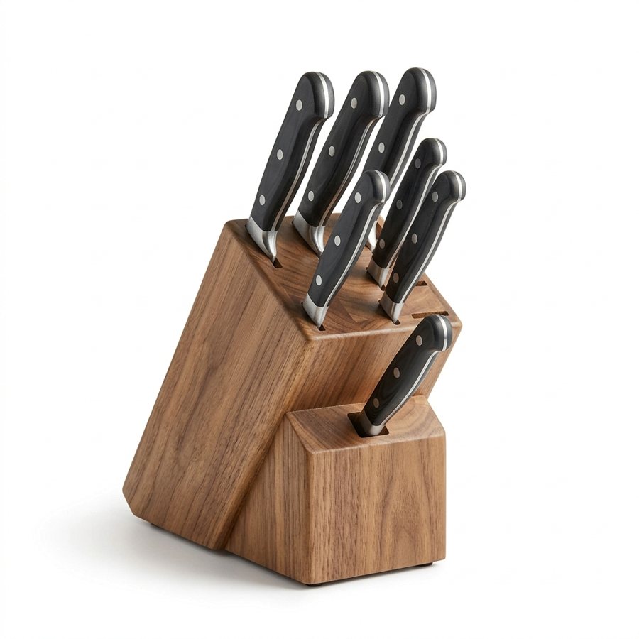 Messerblock mit 6 Messern